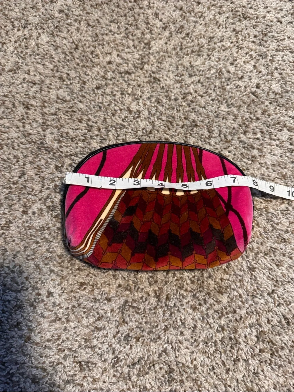 Vintage Emilio Pucci Art Deco Cosmetic Pouch